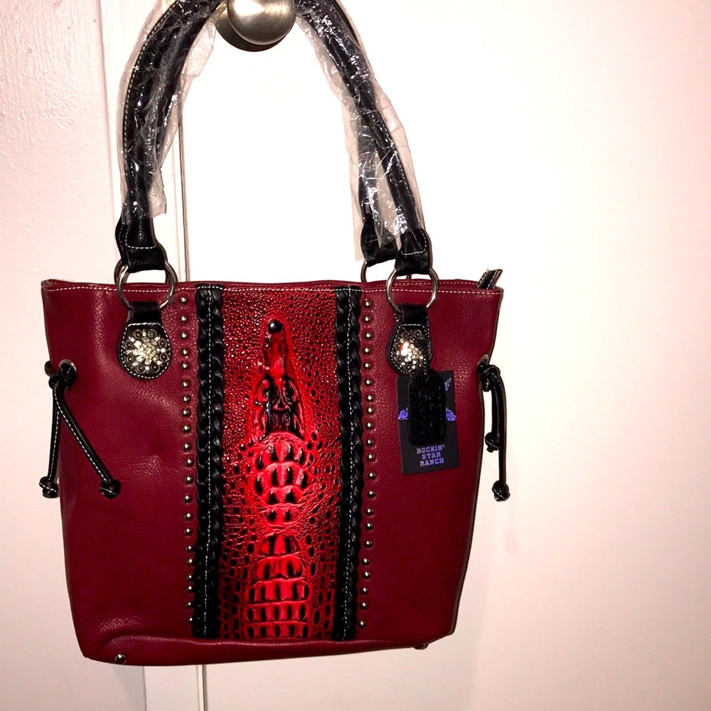 New Rockin’ Star Ranch Western purse/tote